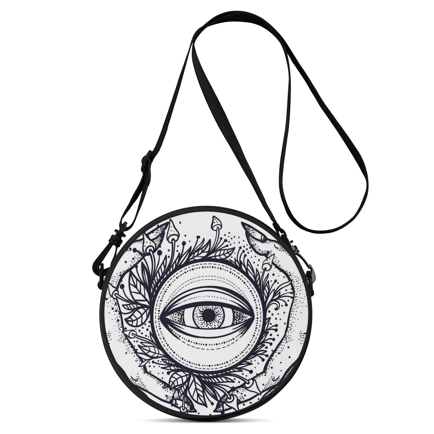 Round Satchel Bag