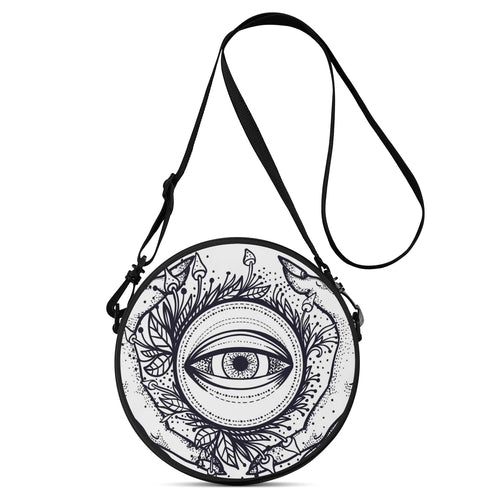 Round Satchel Bag