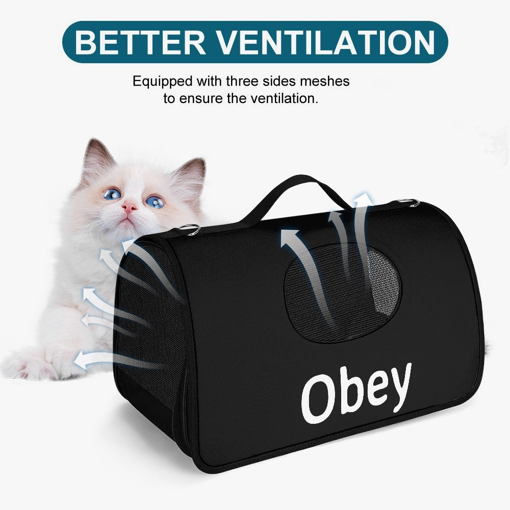 Pet Carrier Bag - Obey