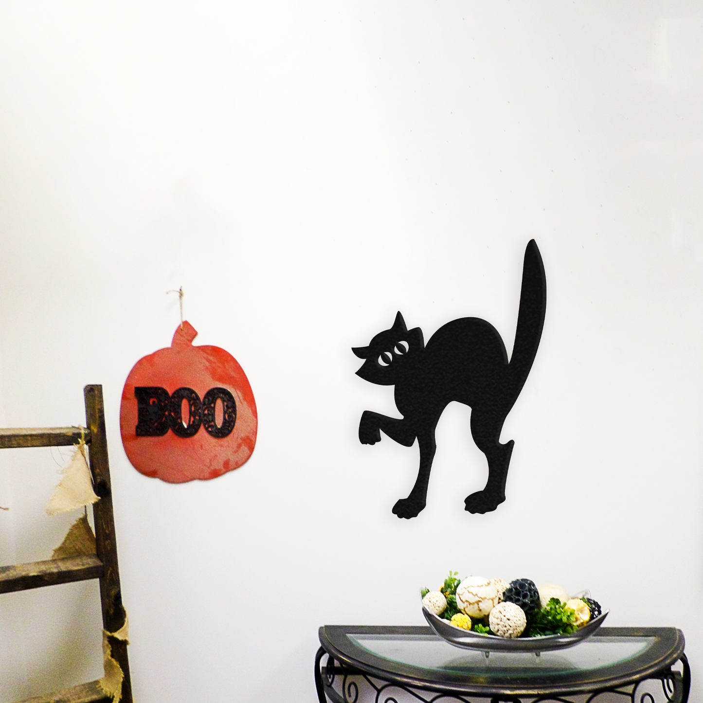 Sneaky Cat - Metal Wall Art