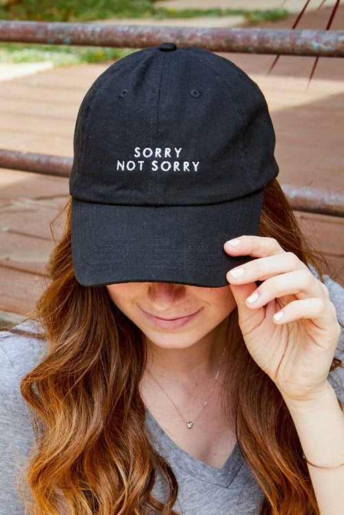 Sorry Not Single | Sorry Not Sorry - Bachelorette party dad hats